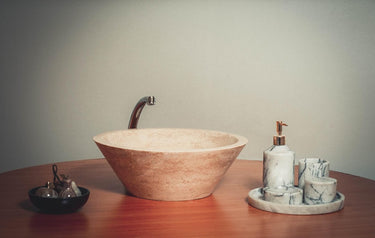 Alen Premium Premium Bal Onyx Oval Çanak Lavabo