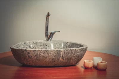 Silver Travertine Elegance Sink